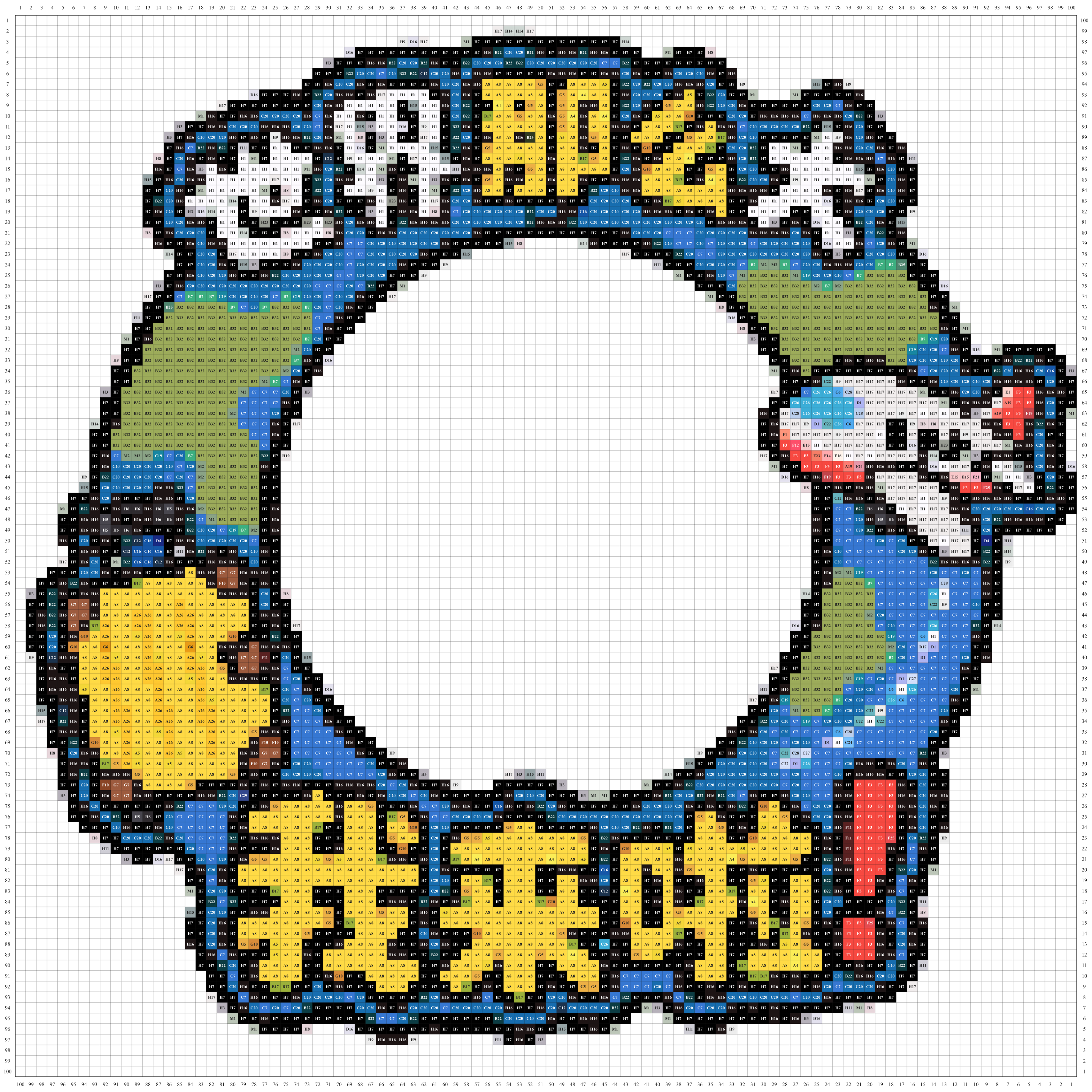 世界那么大我来啦拼豆图纸