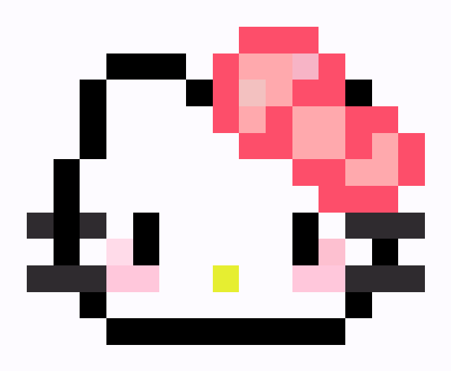 小鼻嘎-kitty拼豆图纸